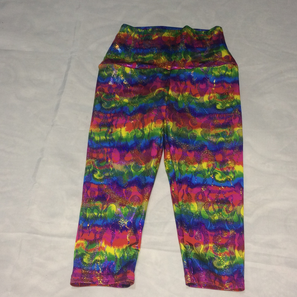 EMILY HSU Girl Leggings Size M ‎ WORN  ONCE